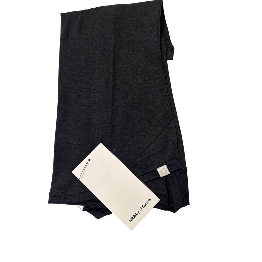 NWT Ministry of Supply Women's Composite Merino Active Tank Black Top-Size Large - Picture 4 of 7